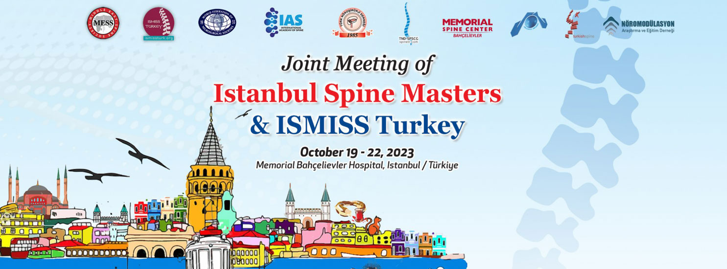 joint meeting of istanbul spine masters and ismiss turkey october 19 to 22 2023